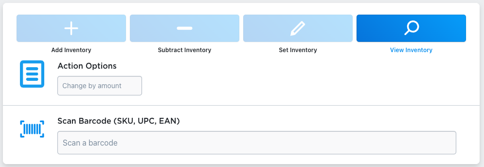 Live Inventory Modification