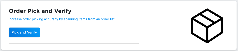 Pick and Verify Orders with Ecwid